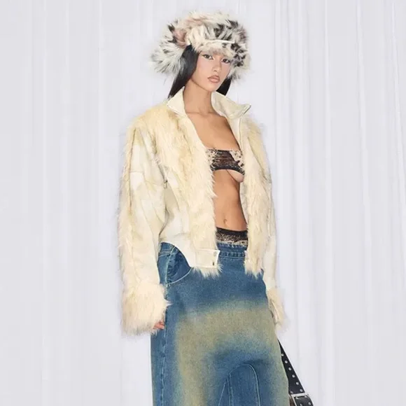 Faux Fur beret